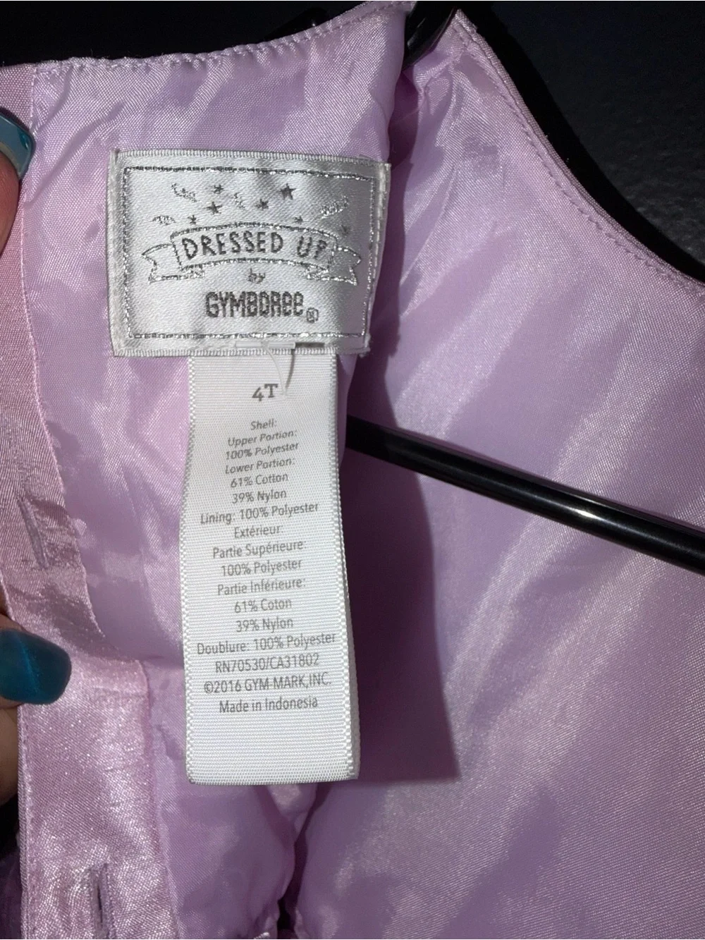 Gymboree Light Purple Satin Dress